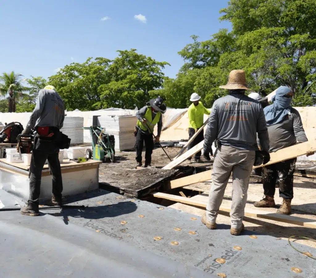 phoenix roofing group team